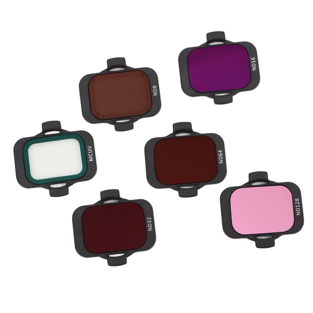 Kit De Filtros ND, Resistente Al Agua MCUV ND8 ND16 ND32 ND64 ND128 Filtro UV Antideslumbrante De Vidrio óptico Para Drones Con Caja De Almacenamiento Para AVATA 2