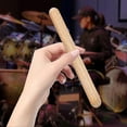thumbnail image 4 of 6 Pairs Wood Claves Musical Percussion Instrument Rhythm Sticks Percussion Rhythm Sticks Children M, 4 of 5