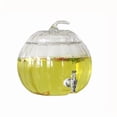 thumbnail image 6 of ICQOVD Pumpkin Glass Beverage Dispenser 8L Large Capacity Borosilicate Glass Drink Dispenser with Spigot and Lid Fall Halloween Thanksgiving Party, 6 of 6