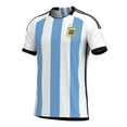thumbnail image 2 of Copa Mundial de la Fifa Qatar 2022 Argentina Local Camiseta No. 10 Lionel Messi Jersey-S- BmatwkZeng Bmatwe Jersey, 2 of 4