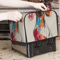 thumbnail image 7 of Fotbe Colorful Dachshund Art for Two Slice Toaster Cover, Fingerprint Protector, Super Soft Appliance Cover And Dust Cover,Bread Dust Cover & Fingerprint Protection, 7 of 7
