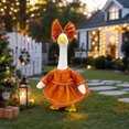 thumbnail image 5 of Lzobxe Halloween Porch Goose Clothes, Fall Garden Goose Costume for Cement or Plastic Geese, Thanksgiving Outdoor Patio Yard Lawn Decoration, 5 of 9
