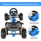 thumbnail image 4 of Costway Go Kart de Pedales Montable para Niños Conducción en Exterior con Asiento Regulable Embrague Freno de Mano Azul, 4 of 9