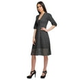 thumbnail image 4 of Moomaya Robe Imprimée Longueur Genou pour Femmes Grande Taille Vêtements Décontractés Tenue d'Été, 4 of 4
