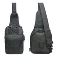 thumbnail image 4 of 2x de Hombro Táctico Del para Hombre Bandolera Paquete de Pecho para Colco Hombres Mujeres Bolso de hombro, 4 of 8