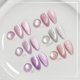 thumbnail image 2 of Set de esmaltes de uñas GAOY Glitter Purple Cat Eye con imán, 7,3 ml x6, 2 of 6