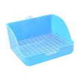 thumbnail image 2 of MasteelfCA Rabbit Litter Box Rectangular Hamster Toilet Bunny Litter Box Rabbit Training Potty, 2 of 8