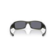 Oakley Sunglasses for Men - OO9238 Fives Squared Rectangular Sunglasses - Olive Ink/Grey - Size 54