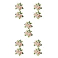 thumbnail image 3 of Ounissouiy 2 uds decoración de pastel de boda ramo de rosas fiesta de aniversario de planta Type8 NO8, 3 of 6