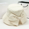 thumbnail image 2 of Stylish Sun Hats For Women Wide Brim Summer Beach Hat Foldable Outdoor Casual Bucket Cap, 2 of 3