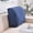 Blue, variant on Triangular Backrest Cushion for Sofa Ergonomic Lumbar Support Pillow with Pocket for Living Room Bedroom 23.6*17.7*7.9 inches
