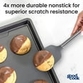 thumbnail image 3 of GoodCook PRO Nonstick Carbon Steel Baking Sheet, 15 in x 10 in, Gray, 3 of 9