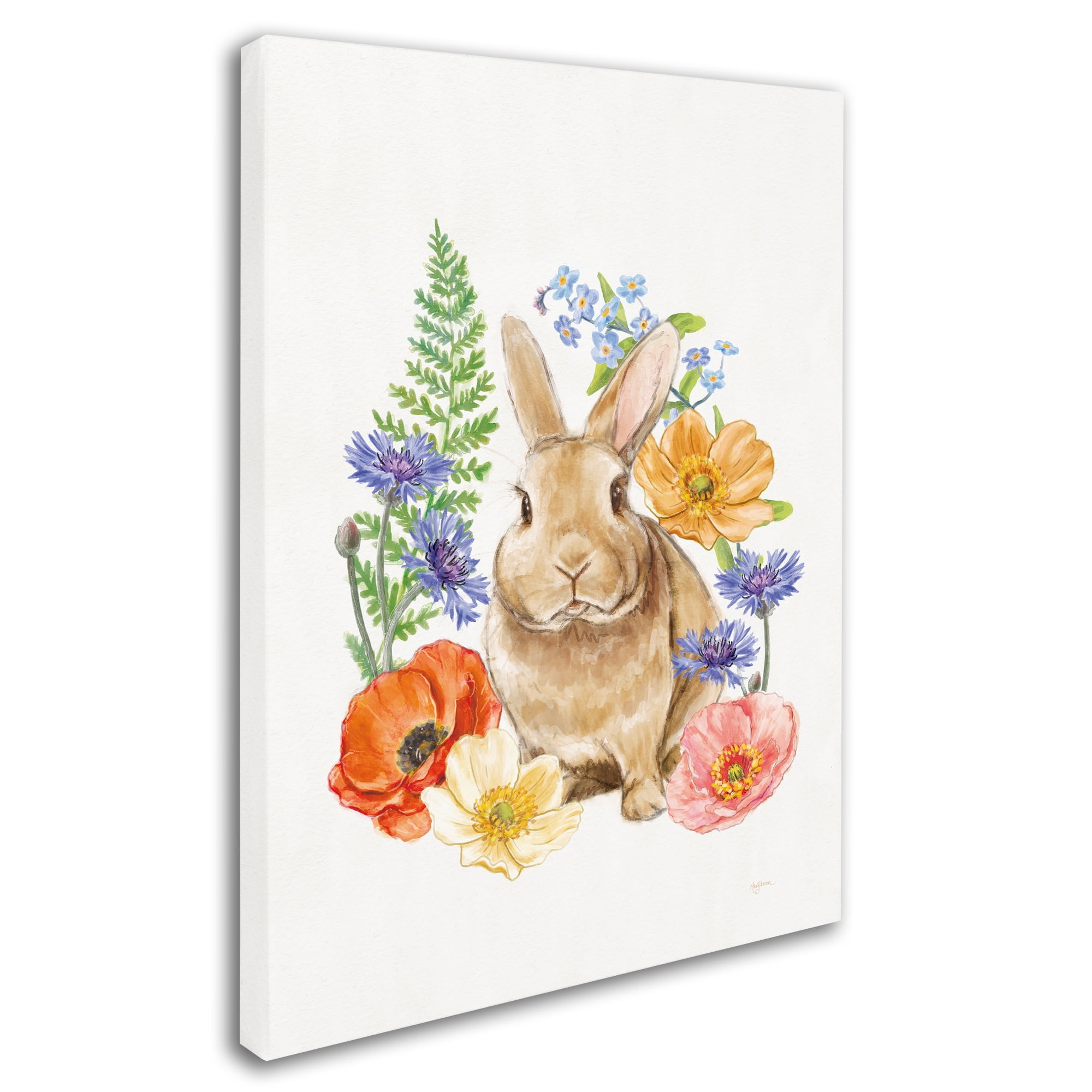 Trademark Fine Art 'Sunny Bunny II FB' Canvas Art by Mary Urban