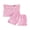 Pink, variant on Baby Toddler Girl Summer Outfits Plaid Clothes Set 6 12 18 24 Months 2T 3T 4T Sleeveless Print Tops + Shorts