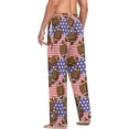 thumbnail image 6 of GZHJMY Pajama Pants for Men - American Footballs, Loose Lightweight PJs Lounge Sleep Bottoms with Pockets Drawstring, Pajama Bottoms for Home and Rest, X-Large, 6 of 7