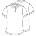 thumbnail image 3 of Classroom School Uniforms Big Kid Short Sleeve Moisture Wicking Polo 58632, 3 of 3