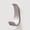 Satin Nickel, variant on Balin Designs Vale Wall Hook, Angular Metal Coat and Hat Hanger, Satin Nickel