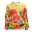 thumbnail image 7 of Sweatshirt For Womens Crewneck Fruit Hoodies Teen Girls Cute, 7 of 7