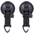 thumbnail image 1 of 2PCS Auto Car Suction Cup Hooks, Sunshade Tarpaulin Fastening Suction Cup Outdoor Tent Fixing Attachment Heavy Duty Hook, 1 of 5