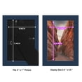 thumbnail image 3 of Modern 5 in. x 7 in. Dark Blue Picture Frame (Set of 4), 3 of 6