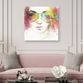 thumbnail image 3 of Fashion Gal II by Willow brook Fine Art Canvas Art Print, 1.5" x 30", 3 of 4