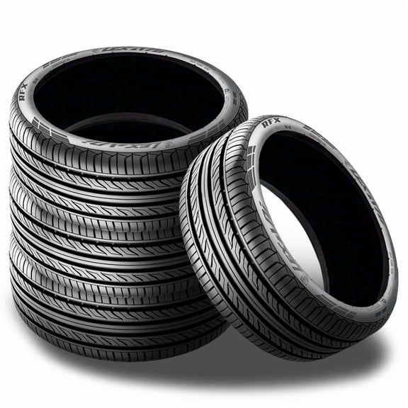 4 Lexani RFX 205/55R17 91V All Season Performance Run Flat Tires 500AA LXSTRFX175501 / 205/55/17 / 2055517