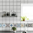 thumbnail image 3 of 10Pcs/Set Beautiful Geometric Pattern Wall Sticker Waterproof Multi-use PVC Tile Sticker Home Decor, 3 of 8
