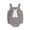 Grey, variant on Toddler Kids Girls Boys Rabbit Rompers Sleeveless Baby Bodysuit Rabbit Bunny Corduroy Romper Summer Clothes Jumpsuit Cute Outfits 12-18 Months