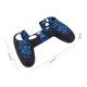 thumbnail image 3 of Funda de silicona suave Skin Grip Shell Cover para Sony Playstation 4 PS4 Controller Azul, 3 of 5