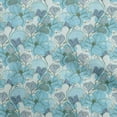 thumbnail image 1 of oneOone Velvet Light Blue Fabric Abstract Line Drawing Floral Sewing Fabric By The Yard Printed Diy Clothing Sewing Supplies 58 Inch Wide, 1 of 7