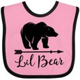 thumbnail image 3 of Inktastic Lil Bear Boys Cute Baby Boys Baby Bib, 3 of 4
