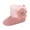 Pink shoes, variant on Juebong Thanksgiving Day Toddler Shoes Baby Girls Cute Flowers Boots Baby Soft Cotton Shoes Warm Shoes,White,5