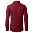 thumbnail image 6 of sogami Men's Dress Shirt long Sleeve Slim Fit Button Up Shirt Business Casual, 6 of 6
