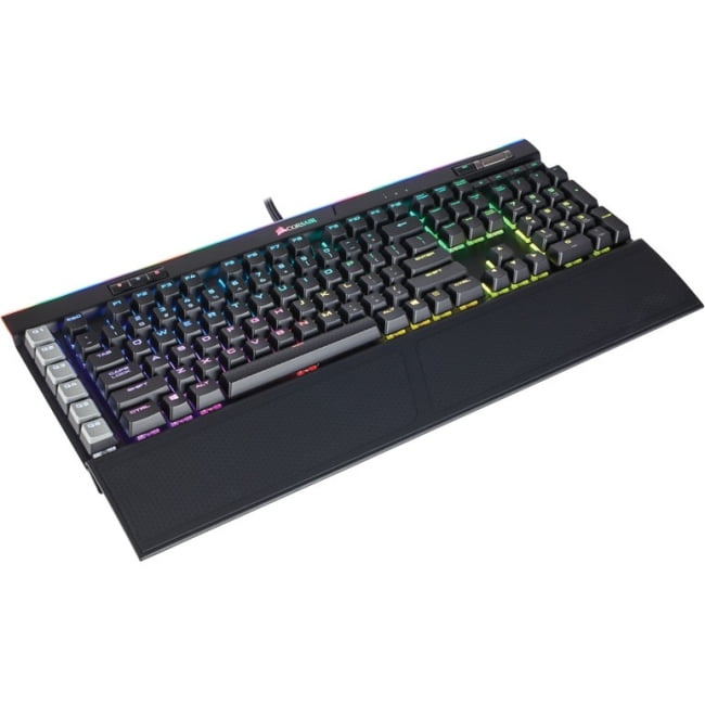 Taknemmelig uanset Samme Corsair K95 RGB PLATINUM Mechanical Gaming Keyboard, Backlit RBG LED, Cherry  MX Speed, Black - Walmart.com