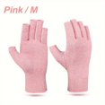 thumbnail image 1 of MesaSe Rheumatoid Arthritis Compression Glove - Advanced Support for Tendonitis  Carpal Tunnel - Fingerless  Thumb Support - Unisex  All-Day Comfort - Order a Size Up, 1 of 7