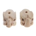 thumbnail image 1 of 2x Espaciadoras Sueltas de de para Abalorios, Fabricación de Joyas, Manualidades para Gloria colgante de cuentas de elefante de madera, 1 of 7