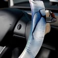 thumbnail image 5 of Starry Polar Bear Printed 14.5 Inch PVC Leather Steering Wheel Cover - Auto Accessories for Car Wheel Covers, 5 of 6