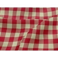 thumbnail image 4 of oneOone Viscose Jersey Light Yellow Fabric Gingham Check Craft Projects Decor Fabric Printed By The Yard 60 Inches Wide, 4 of 5