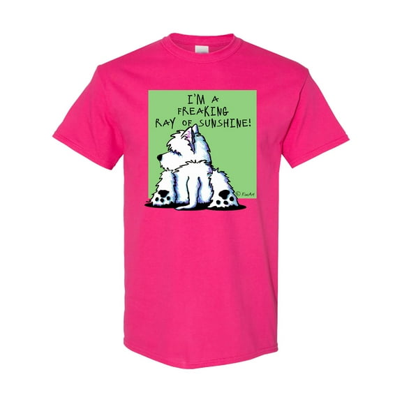 Inktastic Cool Belly Westie T-Shirt