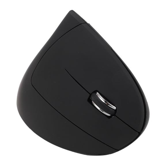 Compact Keyboard Compact Keyboard Ergonomic Mouse, 2.4G Receiver Wireless Vertical Mouse Thumb Groove for PC Gaming