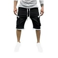 thumbnail image 2 of LADIGASU Men's Summer able Multi Pocket Design Loose Straight Work Shorts, 2 of 6