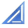 thumbnail image 2 of Filfeel Règle de Protracteur d'Angle Triangulaire 45° Outil de Mesure de Disposition de Menuiserie, 2 of 8