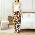 thumbnail image 5 of Bingfone Pajamas for Women,Retro Floral Butterfly Pajama Pants with Pockets-XX-Large, 5 of 7