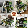thumbnail image 5 of Custom Blanket with Photo Text Personalized Throws Blankets Picture Blanket for Birthday Valentine Customized Gifts for Wife Husband Family Mom Dad Couple Girlfriend Blankets, 5 of 5