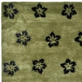 thumbnail image 2 of SAFAVIEH Soho Liam Floral Wool Area Rug, Sage/Black, 8' x 8' Square, 2 of 4
