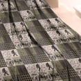 thumbnail image 3 of Multicolor Bigfoot and Camping Pattern Blanket,Comfortable Soft Flannel Throw Blanket,All Season,Warm Lightweight Blankets for Sofa Bed Couch Living Room Chair,30"x40", 3 of 4