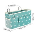 thumbnail image 3 of PATLOLLAV Bedside Caddy/Bedside Storage Bag Hanging Organizer for Bunk and Hospital Beds, Dorm Rooms Bed Rails, Can Be Placed Glasses, Books, Mobile Phones, 3 of 6