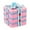 Pink #2, variant on Christmas Tree Decoration Gift Box | Macaron Color Blocked Party Decoration | Thick Empty Festive Box | Holiday Home Decor | Christmas Party Supplies | Multi-Purpose Seasonal Accent