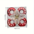 thumbnail image 4 of 4PCS Donut Christmas Ornaments - 7cm Festive Candy Hanging Decorations for Xmas Tree, Holiday Parties & Easter Decor, 4 of 9