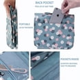 thumbnail image 4 of 1 Uds. Neceser colgante-organizador de viaje de maquillaje cosmético grande para hombres y mujeres con gancho resistente, 4 of 8